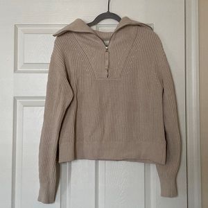 Quarter Zip Lou and Grey Sweater